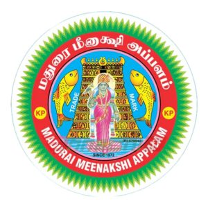 Madurai Meenakshi Poppadum (Mini) (Appalam) 200g